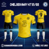 Áo CLB Chelsea 2022 Sân Khách Màu Vàng Đẹp