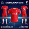 Áo CLB Liverpool 2022 Sân Nhà Màu Đỏ Đẹp