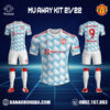 Áo Câu Lạc Bộ Mu 2022 Sân Nhà Màu Trắng Đẹp