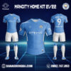 Áo CLB Man City 2022 Sân Nhà Màu Xanh Ya Đẹp
