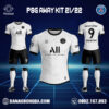 Áo CLB Psg Sân Khách Màu Trắng Mới Nhất 2022