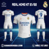 Áo Câu Lạc Bộ Real Madrid 2022 Sân Nhà Màu Trắng