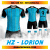 Áo Không Logo HACAZI - LORION Màu Xanh Ya