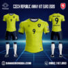 Áo Đội Tuyển Cộng Hòa Séc 2022 Sân Khách Màu Xanh Lá