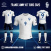 Áo Đội Tuyển Pháp 2022 Sân Khách Màu Trắng