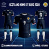Áo Đội Tuyển Scotland 2022 Sân Nhà Màu Tím Than