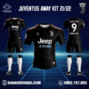 Áo Câu Lạc Bộ Juventus 2022 Sân Khách Thứ Nhất Màu Đen Đẹp