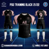 Áo Câu Lạc Bộ Psg Training Màu Đen Đẹp