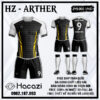 Áo Không Logo HACAZI – ARTHER Màu Đen