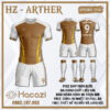 Áo Không Logo HACAZI – ARTHER Màu Đồng