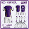 Áo Không Logo HACAZI – ARTHER Màu Tím