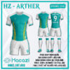 Áo Không Logo HACAZI – ARTHER Màu Xanh Ngọc