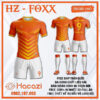 Áo Không Logo HACAZI – FOXX Màu Cam