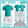 Áo Không Logo HACAZI – FOXX Màu Xanh Ngọc