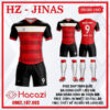Áo Không Logo HACAZI – JINAS Màu Đỏ