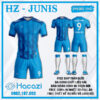 Áo Không Logo HACAZI – JUNIS Màu Xanh Ya