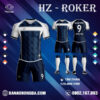 Áo Không Logo HACAZI – ROKER Màu Tím Than
