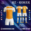 Áo Không Logo HACAZI – ROKER Màu Vàng