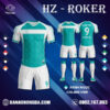 Áo Không Logo HACAZI – ROKER Màu Xanh Ngọc