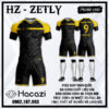 Áo Không Logo HACAZI – ZETLY Màu Đen