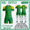 Áo Không Logo HACAZI – ZETLY Màu Xanh Lá