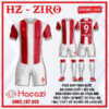 Áo Không Logo HACAZI – ZIRO Màu Đỏ