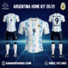 Áo Đội Tuyển Argentina 2022 Sân Nhà Màu Trắng Đẹp