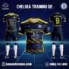 Áo Câu Lạc Bộ Chelsea 22/23 Training 02 Màu Tím Than