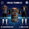 Áo Câu Lạc Bộ Chelsea 22/23 Training 03 Màu Đen