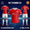 Áo MU Training ấn tượng