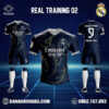 Áo real training độc lạ