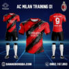 áo ac milan training mới