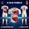 áo ac milan training đẹp nhất