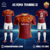 áo as roma training mới