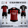 Siêu Phẩm Áo CLB AC Milan Chính Thức SN 2023 Màu Đen