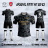 Mẫu Dụng Cụ Áo CLB Arsenal Chính Thức SK 2023 Đẹp Mỹ Mãn