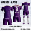 Hình ảnh Áo Bóng Đá Thiết Kế Tím Kết Hợp Trắng 2023 Không Logo - Thiết Kế Mới Của Shop Hacazi Sport. Với sự kết hợp của màu tím chủ đạo xuyên suốt bộ trang phục thi đấu cùng điểm nhấn màu trắng của chi tiết những mảng màu trên vai và bên thân tinh tế. Một bản đồ họa tiết ADN trên mặt trước áo tạo không gian 3D huyền ảo. Với cổ áo chữ V hiện đại, form dáng áo chuẩn Châu Á, chất liệu vải may cao cấp. Hacazi Sport đã tạo một sản phẩm thể thao bóng đá mới đầy ấn tượng cuốn hút người nhìn.