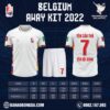 Mẫu Áo Đội Tuyển Bỉ Sân Khách World Cup 2022 Đẹp