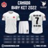 Áo đội tuyển Canada World Cup sân khách 2022 Màu Trắng Đơn Giản Đẹp Mắt. Đây là thiết kế nằm trong bộ sưu tập mới nhất được ra mắt trước thềm giải World Cup bởi shop Hacazi Sport. Với thiết kế đơn giản mang đặc trưng truyền thống của đội bóng. Tổng thể bộ trang phục mang màu trắng chủ đạo mang đến sự thuần khiết, nhẹ nhàng. Kết hợp với một số chi tiết tinh tế khác trên áo đấu đã hoàn thiện vẻ bề ngoài chiếc áo đấu đầy ấn tượng. Thiết kế có form dáng chuẩn Châu Á, sử dụng chất liệu vải may cao cấp mang đến sự thoải mái nhất cho người mặc. Nếu yêu thích mẫu áo này thì nhanh tay liên hệ với chúng tôi để sở hữu ngay thôi nào!