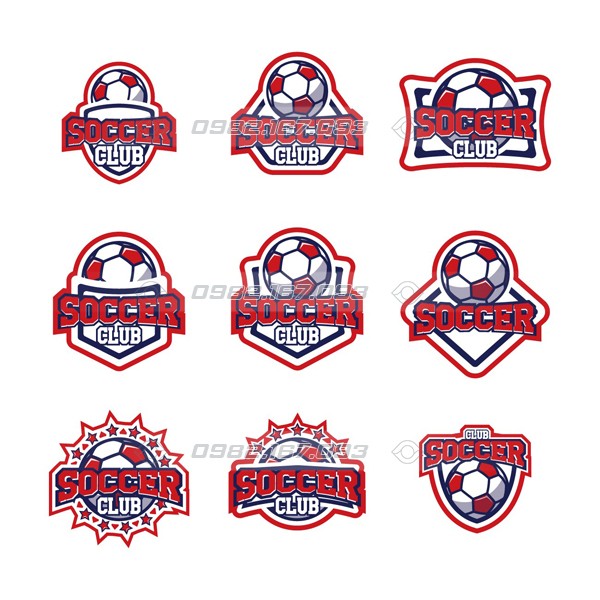 Mẫu logo áo bóng đá dành cho các câu lạc bộ nghiệp dư với biểu tượng soccer club đang làm mưa làm gió trên thị trường trong những ngày qua.