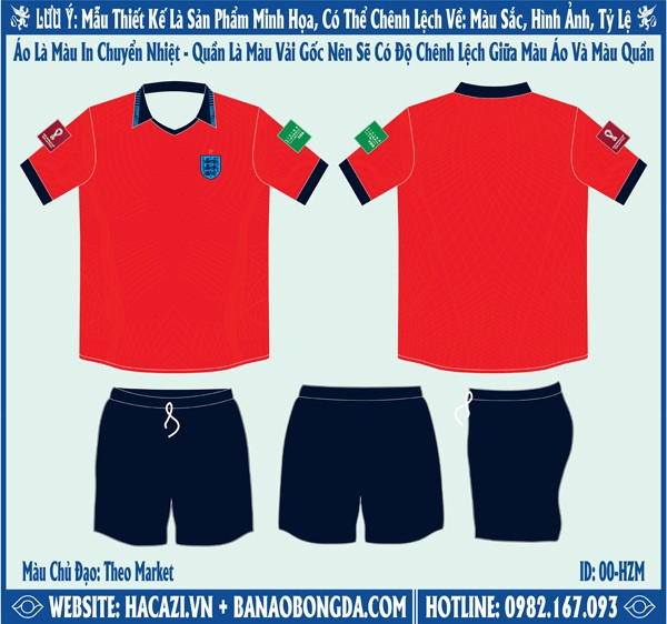 Ảnh market áo đội tuyển Anh sân khách World Cup 2022 Đẹp Tuyệt Đỉnh Tại Mùa Giải Mới