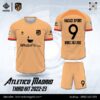 Mẫu áo đá banh CLB Atletico Madrid bộ thứ ba 2022-23
