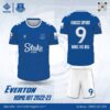 Mẫu áo đá bóng CLB Everton sân nhà 2022-23