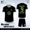 Mẫu áo đấu CLB Wolfsburg sân khách 2022-23