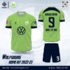 Mẫu áo bóng đá CLB Wolfsburg sân nhà 2022-23