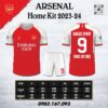 Áo clb Arsenal mới nhất