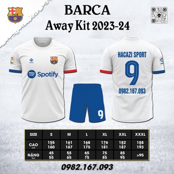 Áo clb Barca cực chất