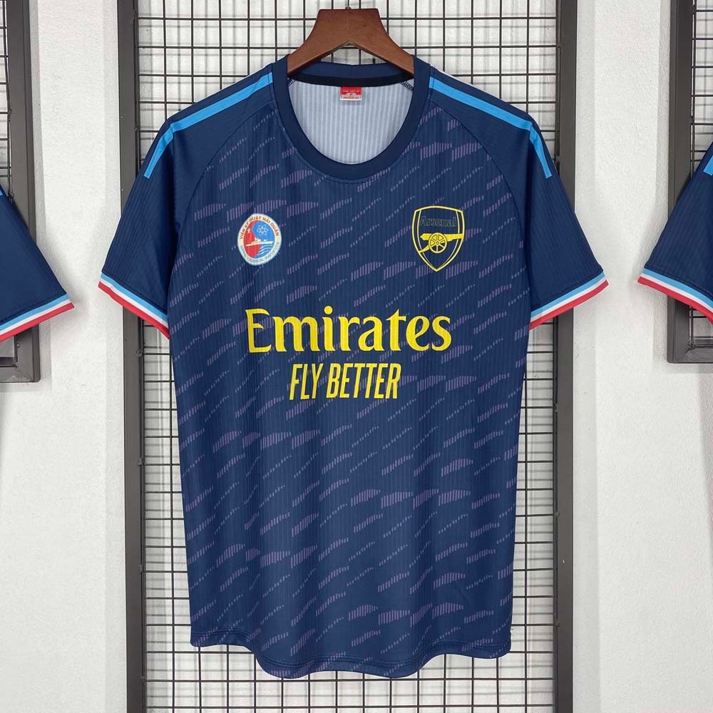 Áo clb Arsenal sau may màu tím than đẹp nhất 2023