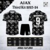 Áo Clb Ajax Thứ 3 23-24 Màu Đen