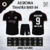 Áo Clb As Roma Thứ 3 23-24 Màu Đen